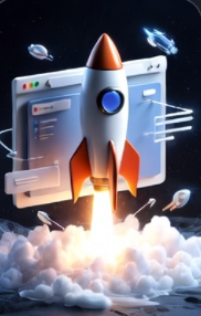 Illustration création de site internet sur-mesure